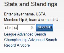 Find Stats and Standings The League Stats and Standings simple search allows you to quickly find player records, team results and match history.