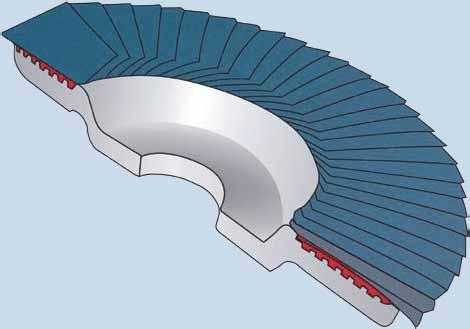 s Applications guide Product structure The three abrasive mop disc components are perfectly integrated to achieve maximum performance.