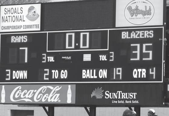 - Valdosta State used a dominating defensive performance to claim its third national championship as the Blazers upended previously unbeaten Winston- Salem State 35-7 in Braly Stadium.