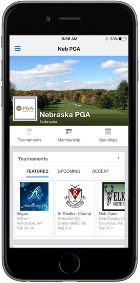 We are excited to announce that a new Directory is now available in the Nebraska PGA Section App!
