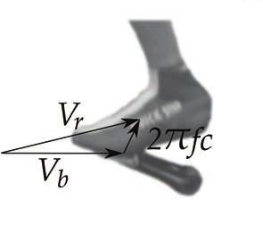 α p induced by the the foot vertical translation due to the pedaling (see Fig. 2b). Referring again to Fig.