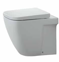 complete with quick release soft-close toilet seat 440 230 CAROLINE RA-CA1114P P-trap