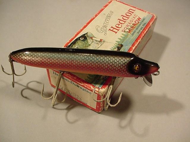 The next year, 1954, Göte Borgström got into contact with the famous American lure company Heddon. This resulted in Göte and his son Lennart visiting the Heddon factory in Dowagiac, Michigan.