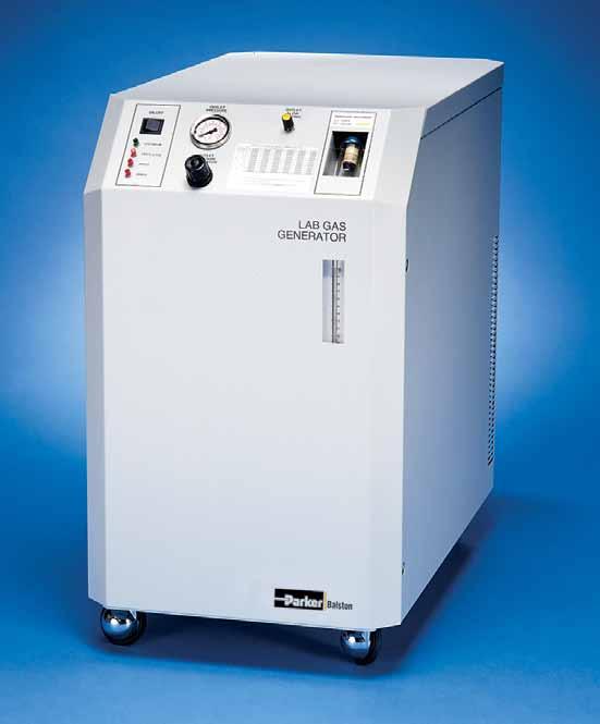Product Information Sheet FT-IR Purge Gas Generators for Fourier Transform-Infrared FT-IR Purge Gas on Demand, up to 28 lpm The Parker Balston plug and play FT-IR purge gas generator is engineered to