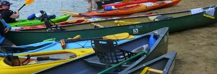 Paddlers will spend the week paddling and camping with meals, games, entertainment and educa onal programs!