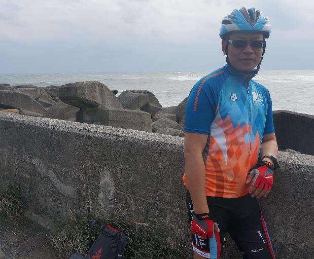 We grew as experienced cyclists since we were able to finish Kenting and its tough uphill and strong wind challenge.