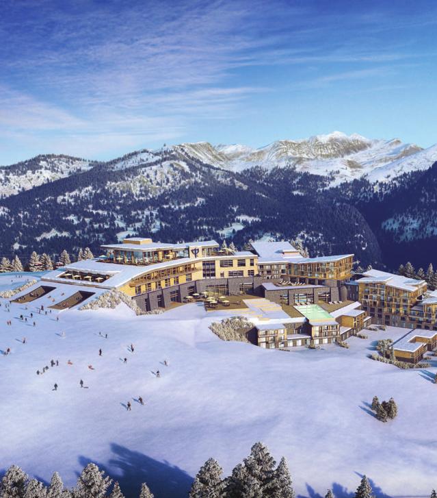 6 7 The popularity of the snow holiday experience a growing trend Club Med Grand Massif Samoëns Morillon Resort, French Alps Skiing and snow holidays were arguably once an elite and exclusive pastime.