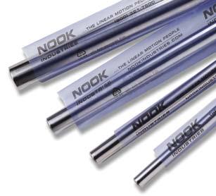 Standard diameters can be cut to your specified length and shipped within 24 hours of receipt of your order. ontact Nook Industries, Inc. for availability of special diameters.