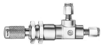 Snoop Leak Detector AUC205300 Nupro Needle Valves AUC205300 Nupro Fine Metering Valves give extremely ne ow control in the 0 to 400 cc/min ow range with up to 6.9 bar (100 psi) line pressure.