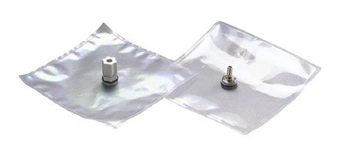 Gas Sampling Bags Available in four port con gurations. Dual ports are placed on opposite sides.