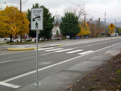 Bozeman Safe Routes to School Assessment Well-defined crossings are an integral component to school zone safety School Zone streets along the school and one to two blocks away Along the School Route