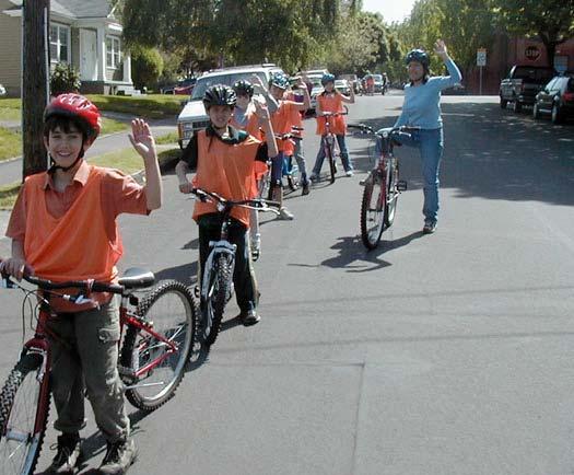 Bozeman Safe Routes to School Assessment Riding practice in small groups can greatly improve riding behavior amongst students Cost $$-$$$ Groups City of Bozeman, Safe Routes to School Taskforce,