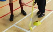 The activities that each team completed included: a hockey dribble, which challenged the pupil s to dribble a hockey ball in and out of 5 cones.