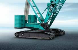 This enhances rigidity and contributes to the crane s exceptional lifting capacity.