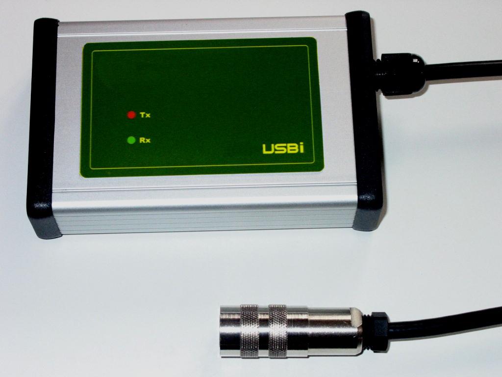 9 USBi Optional Computer USB Interface Figure 9.1 CMS CMS-USBi: A USB Interface Unit for the This is a ready-made solution for easily connecting a computer to the CMS.