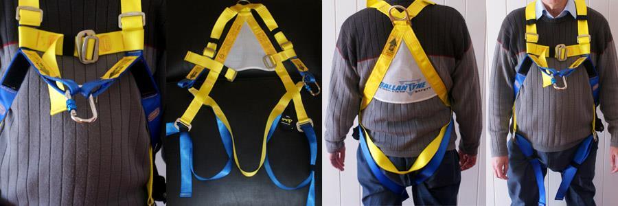 3. HIGH RISK ACTIVITIES Working at Heights MSC-OPS-WP-01-07 Fitting and Harness Inspection Full-body harnesses are the only form of body-wear to be used for fall