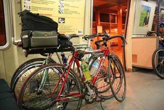 2 Existing conditions The amount of secure bicycle parking, such as keyed or electronic lockers or attended bike stations, in communities with average or above-average rates of bicycling, may be an