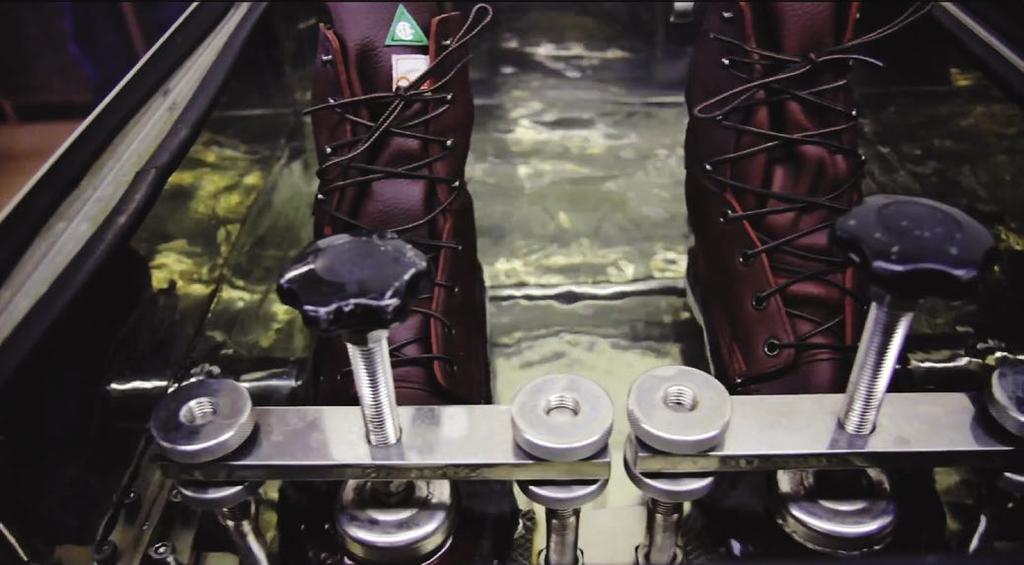 Red wing shoes Product Testing Lab tested. Work approved. work is SAfety Our waterproof boots are flexed 50,000 times in a water-filled tank.