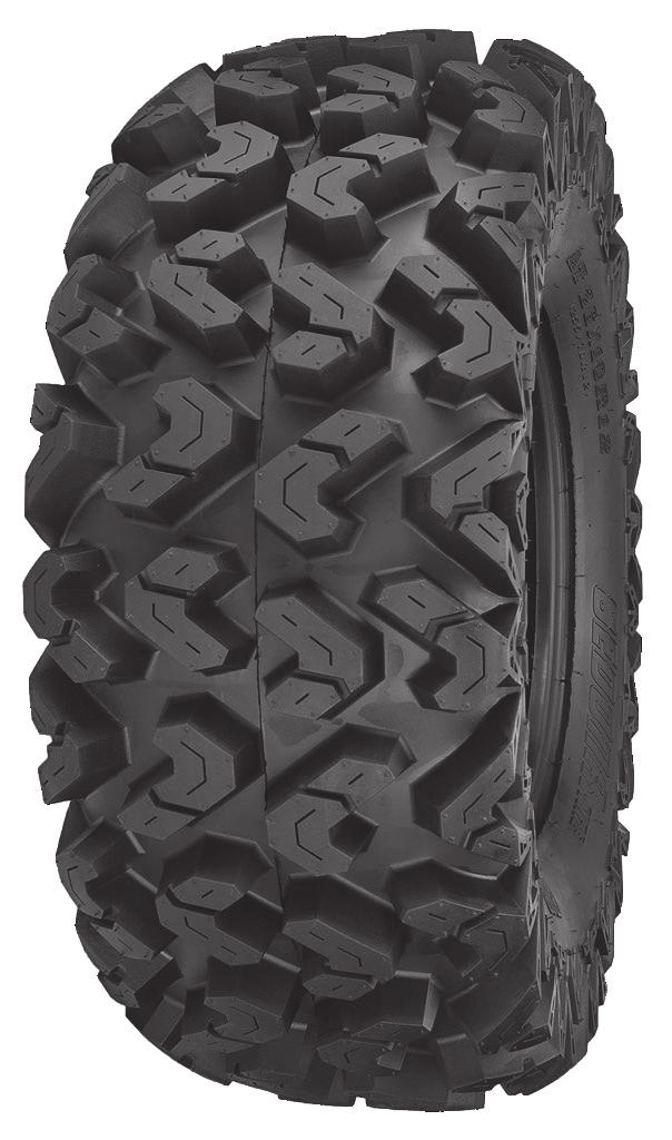 7/8 Inch deep tread design offers excellent traction. Available in popular 12 inch and 14 inch sizes.