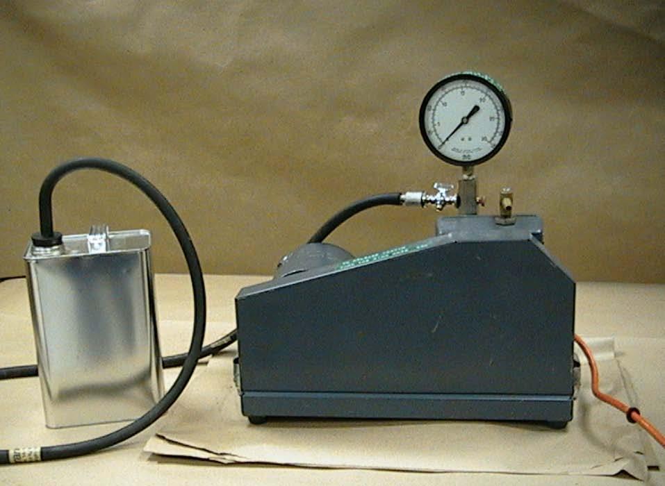 2B30.25 EVACUATED CAN Vacuum pump Metal can Notes: Connect the metal can to the vacuum pump