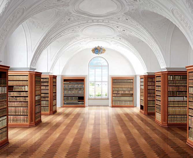 Rare Book Department Digital reconstruction of the former library of the Benedictine monastery in Rheinau with the original volumes Library of the Rheinau monastery Library of the Natural History