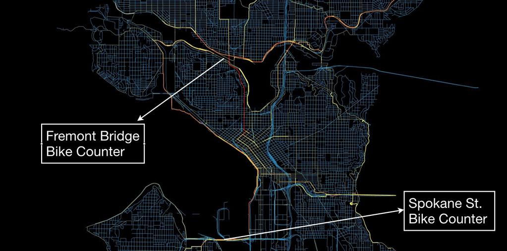 A Story of Synergy: Bike Counts and Strava Metro For decades, transportation planners have used manual and automatic bicycle counters to collect hard data on where and when people ride.