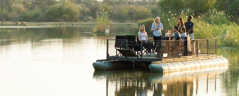 Whether game drive, walking trail, sunset river excursion, or a private dinner for two, there