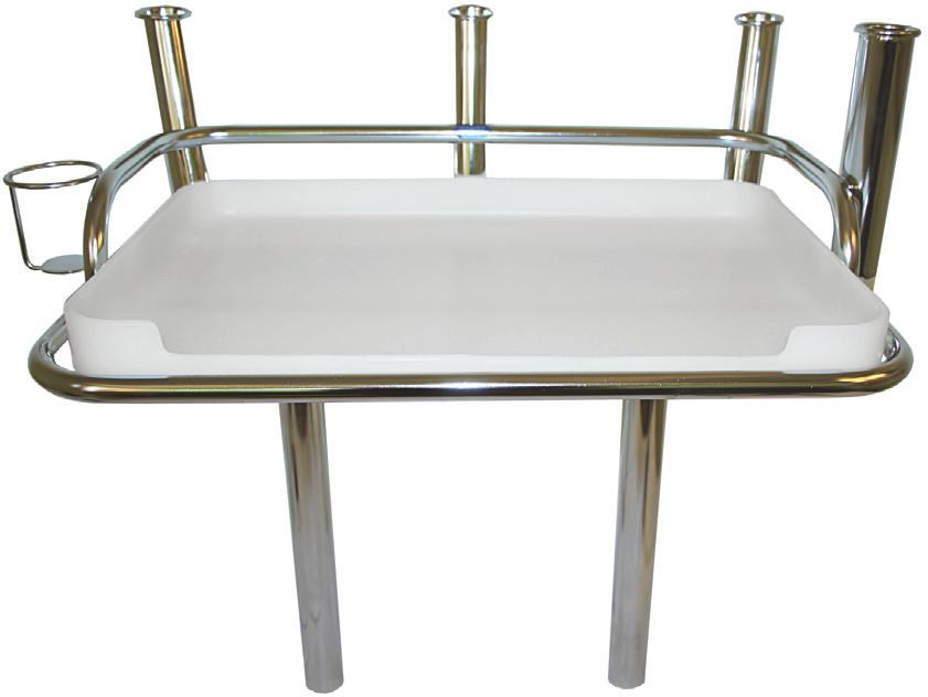 13 - Fishing ccessories - Bait Stations Bait Station Fish Tables These heavy duty bait stations are made in New Zealand from 316 grade stainless steel with heavy duty welds and will give rugged