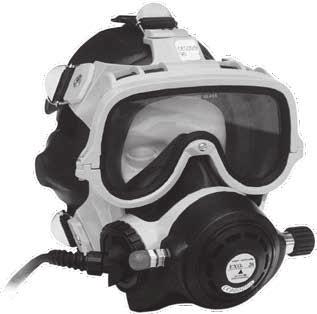 EXO Balanced Regulator Full-Face Mask Head harness (spider) Mask