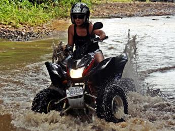 Real Adventures: Atv Tour: Duration: 4 hours Including lunch, waterfalls Atv And 9 Hanging Bridges: Including lunch, long walking, waterfalls Private Tour: Duration: 4 hours Including lunch,