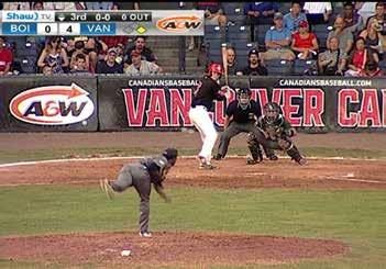 Live Television Broadcasts During the 2016 season, the Vancouver Canadians partnered with Shaw TV to produce live game broadcasts entitled A&W Saturday Nights Live from the Nat.