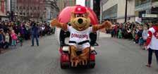 over 80 community events throughout the 2016 year, including the Rogers Santa Claus Parade, Canucks