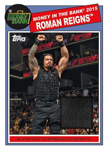 WWE Relics give fans a chance to own a part of Money in the Bank 2015 Money in the Bank 2015