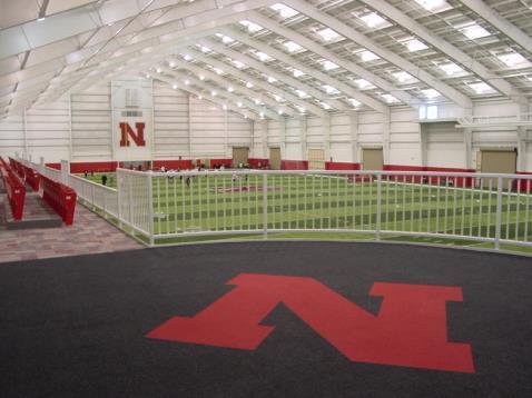 Athletic teams had to scramble during the winter months as indoor training facilities were not available during construction.
