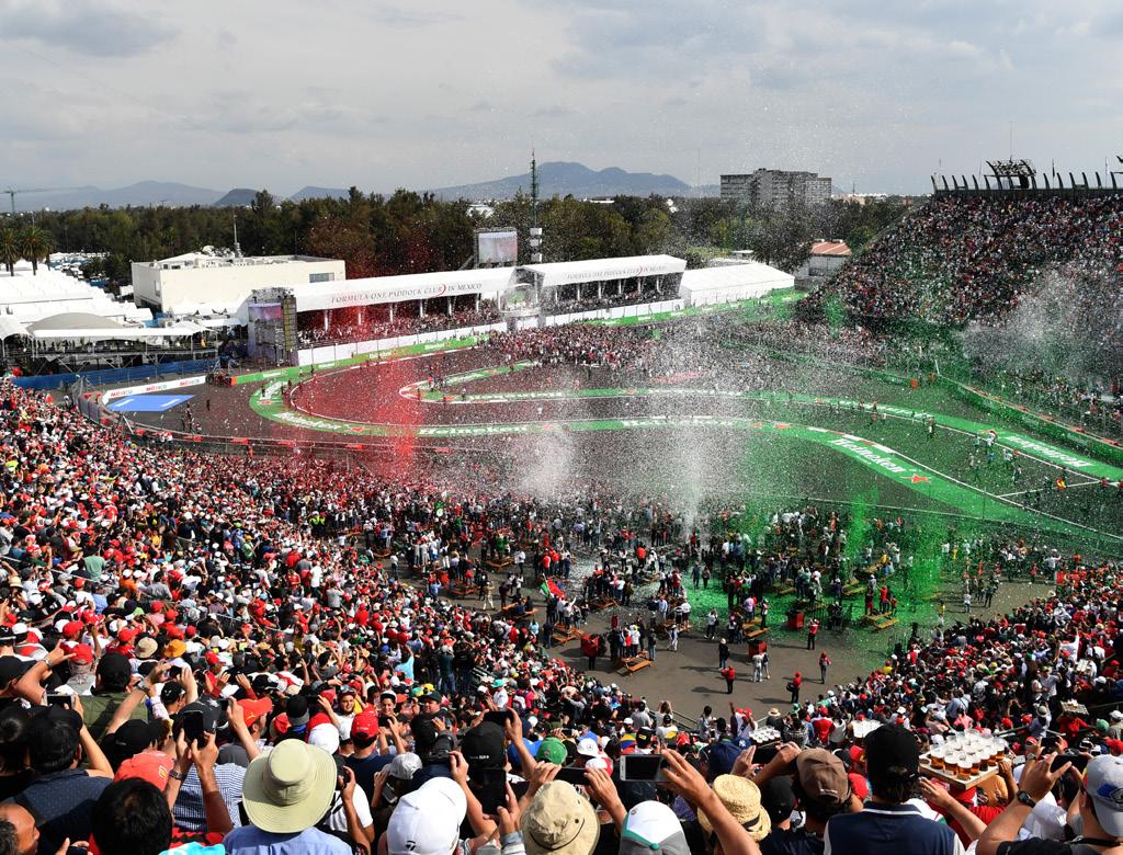 THE FORMULA 1 GRAN PREMIO DE MEXICO IS RAISING THE BAR There can be no doubt in anyone s mind that México is making the most of hosting the FIA Formula 1 World Championship.