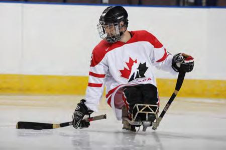 hand is especially important in sledge hockey Skill: Stationary Stick to Stick (B) Key Teaching Points: -Head is up, eyes fixed on the target -Push the puck toward target, spinning the puck from the