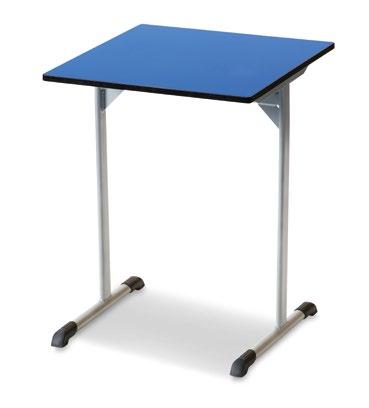 Opus Desk The slim contemporary lines of the Opus Desk maximise classroom space efficiency through better lateral