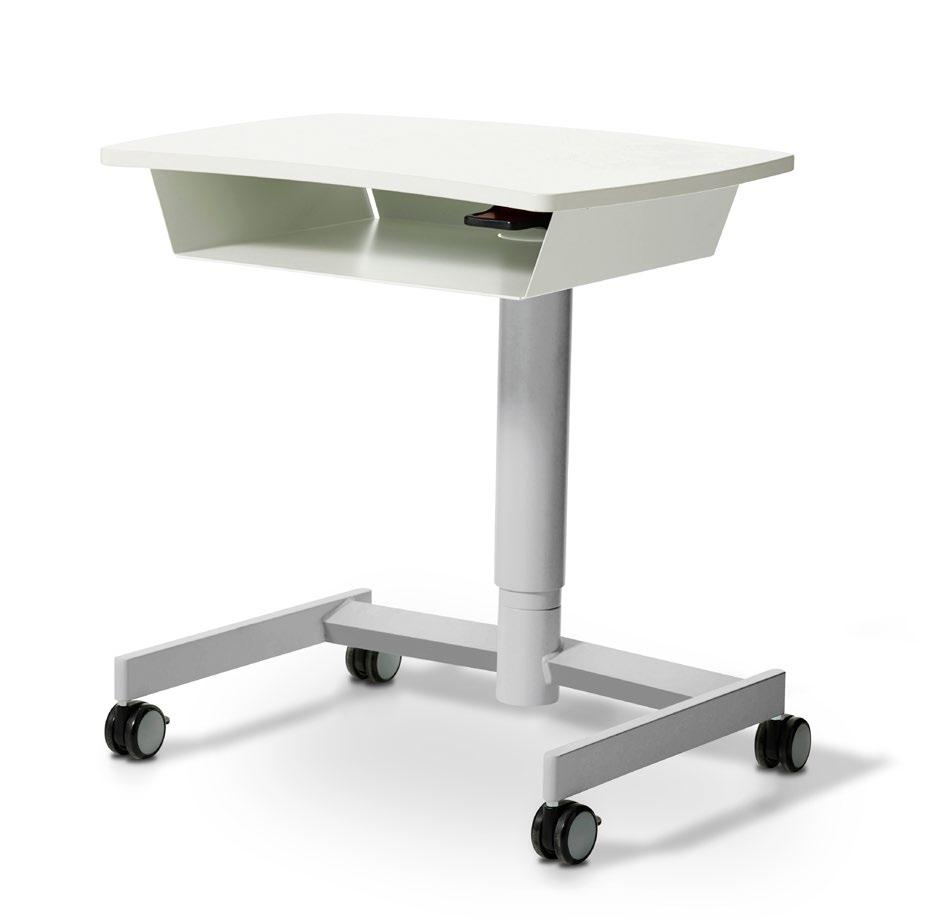 Iris Table The Iris Table is designed to create flexibility within the learning environment and support both collaborative and individual learning.