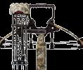 to the bottom of the crossbow riser as shown.