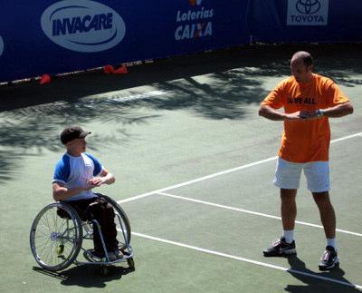 Tjasa and Ales Filipcic have undertaken some interesting analysis of patterns of play in wheelchair tennis. Coach education in wheelchair tennis remains a priority for the ITF.