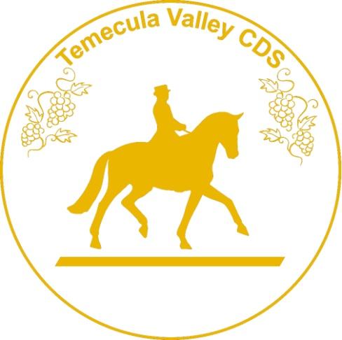 CDS Temecula Valley 2015 *** Show Series Galway Downs, Temecula, CA Special Prize to Series High Point Winners Dressage In June May 30-31, 2015 Judges Liselotte Fore (FEI) Santa Rosa, CA David