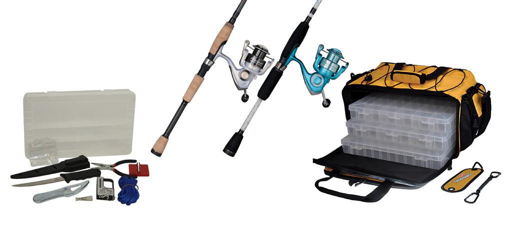 F205-DFC Deluxe Fishing Cart Package 