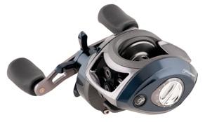 spool with Power Disk drag system, MagTrax brake system, 7.: ratio, max drag 5 lb.