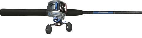 grade cork handle, 9 + one-way clutch instant anti-reverse bearing reel, stainless main shaft, sealed drag system.