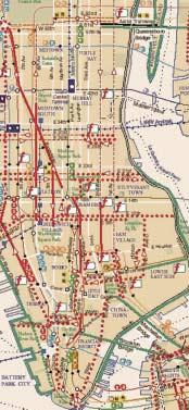 Bicycle maps. Pedestrian and bicycle commuter education and promotion. For example, in 1994 New York City transportation and planning departments received $1.