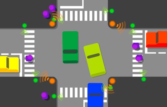 It is important to receive the information needed when using an intersection, but when more information is given the user has to determent what to use.