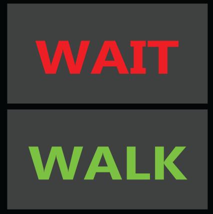 Image 1 Different signs that communicates with both pedestrians and vehicles 2.