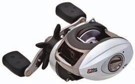 30 mm 78 cm Duragear brass gear for extended gear life Magtrax brake system gives consistent brake pressure throughout the cast Compact bent handle and star provide a more ergonomic design Recessed