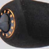 CARBON FIBER HANDLE Compact bent carbon handle