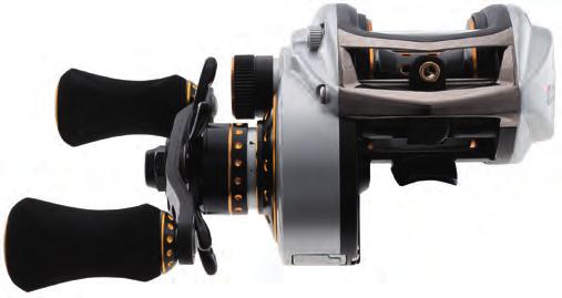 Capable of casting the lightest of lures yet landing the heaviest, hardest-scrapping of fish. The best-engineered high-performance baitcast reel on the market.